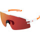 Gafas Flash — Puente 25 mm, Ancho de montura 146 mm, Lente 138 x 50 mm, Color naranja
