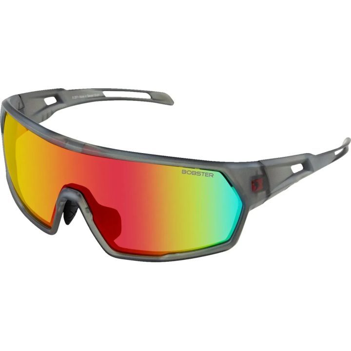 Gafas Speed — montura 165 mm, lente 139x48 mm, puente 18 mm, gris