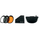 Gafas Cruiser II — montura grande, negro mate