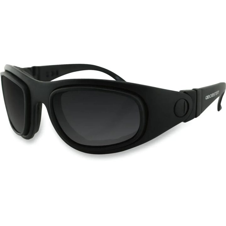 Sport & Street 2 Convertible Sunglasses — Large frame, Matte Black