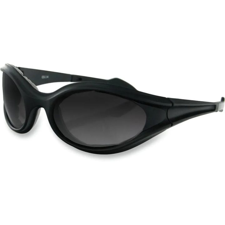 Gafas Foamerz — Montura mediana, 142 mm ancho de montura, 25 mm puente, negro mate