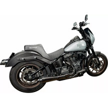 High Noon Seat — 73.5 cm (29") length, 32 cm (12-1/2") driver width, Black/Gray