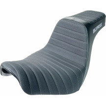 High Noon Seat — 73.5 cm (29") length, 32 cm (12-1/2") driver width, Black/Gray