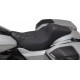 Kodlin Signature Series Squareback™ Seat — 2-Up, 32 cm (12-1/2") driver, 14 cm (5-1/2") rear, Black/Gray