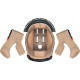 Ultraflite™ Helmet Liner Kit — Fits Ultraflite, Size M, Tan