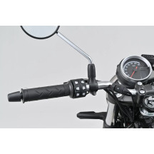 3-Button Switch for Handlebars — Black, Chrome, Aluminum, 3 buttons
