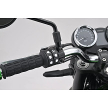 3-Button Switch for Handlebars — Black, Chrome, Aluminum, 3 buttons