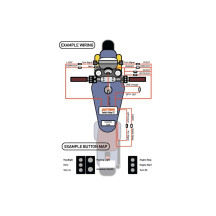 Handlebar Switch Relay EZ — 75×30×20 mm, 12V 20A, Black