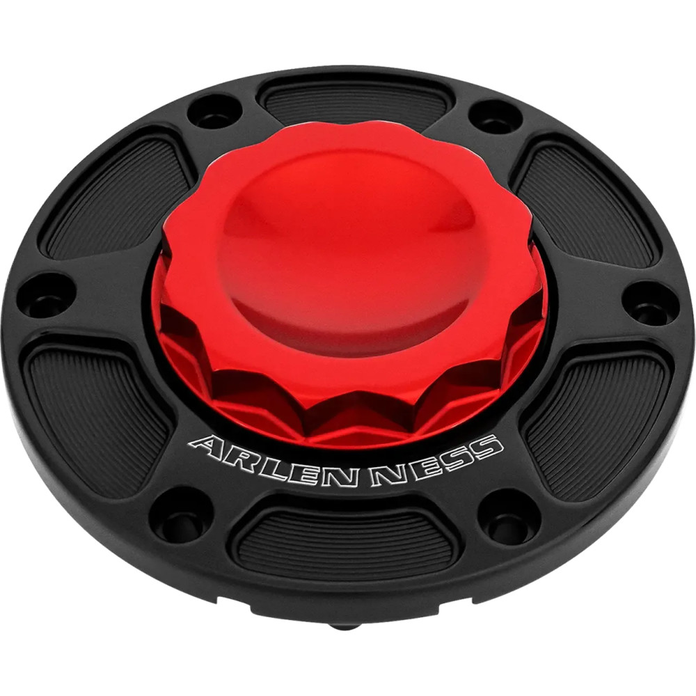 12 Point Gas Cap — Black, Red