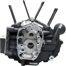 M8 Softail Crankcase — MK-Series, Matte Black