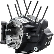 M8 Softail Crankcase — MK-Series, Matte Black