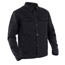 Chaqueta Maverick — S, Corte boxy, Negro