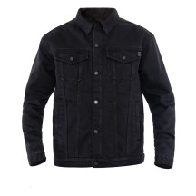 Chaqueta Maverick — S, Corte boxy, Negro