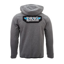 Drag Specialties Hoodie — XS, Gray