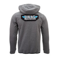 Drag Specialties Hoodie — XS, Gray