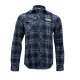 Camisa de manga larga Drag Specialties — 2XL, Azul