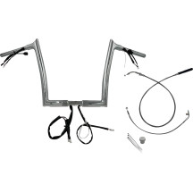 Manillar EZ Install punta superior puntiaguda 1-1/4" — diámetro de la abrazadera 32 mm (1-1/4"), ancho 89 cm (35")