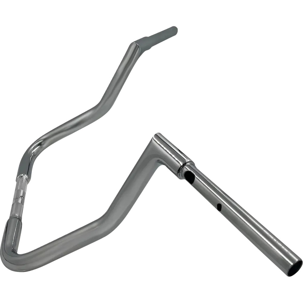 Manillar Flat Top EZ de 1-1/4" — abrazadera 1", ancho central 15-1/2", cromo