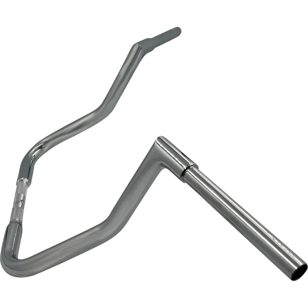 Manillar Flat Top EZ Install de 1-1/4" — abrazadera 1", ancho central 15-1/2", altura 13"