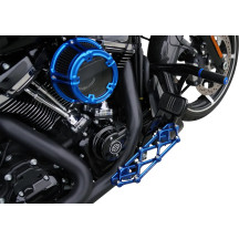 Diamond Floorboards — 32 cm (12.5") x 11 cm (4.25"), Blue