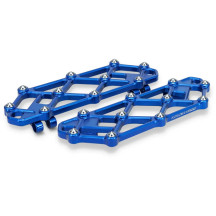 Diamond Floorboards — 32 cm (12.5") x 11 cm (4.25"), Blue