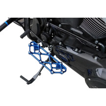 Diamond Floorboards — 32 cm (12.5") x 11 cm (4.25"), Blue