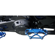 Diamond Floorboards — 32 cm (12-1/2") × 11 cm (4-1/4"), pair, blue anodized