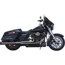 2-into-1 Sidewinder® Exhaust System — 2-into-1 system, Lava Chrome, 50 State