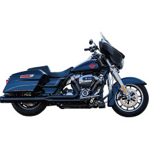 2-into-1 Sidewinder Exhaust System — Guardian Black, 50 State