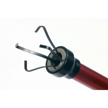 Flexible Magnetic Claw Pick Up Tool — 70 cm (27.5"), Black, Red