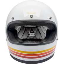 Gringo Sunset Spectrum Helmet — S, Orange, Gloss