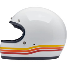 Gringo Sunset Spectrum Helmet — S, Orange, Gloss