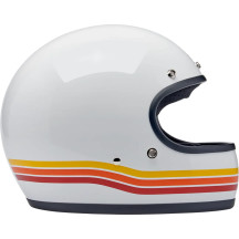 Gringo Sunset Spectrum Helmet — S, Orange, Gloss