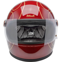 Gringo S Helmet — Size S, Garnet Red