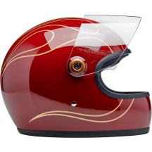 Gringo S Helmet — Size L, Garnet Red