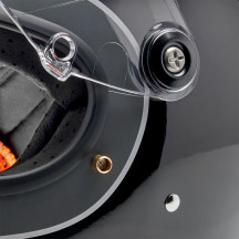 Gringo S Tracker Helmet — L, Storm Gray, Gloss