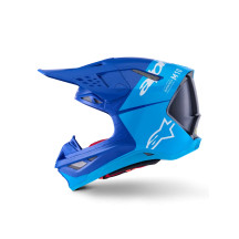 Casco Supertech M10 Flood MIPS® — Talla L, carcasa composite de carbono, azul brillo