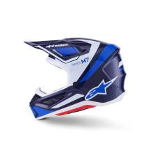 Casco S-M7 Rise — Talla S, Azul
