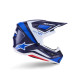 Casco S-M7 Rise — Talla M, Azul, Fibra de vidrio compuesta