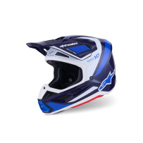 SM7 Rise Helmet — L, Adult, Blue, Off-Road