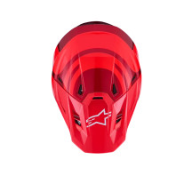 SM7 Core Helmet — 2XL, Red, Composite Fiberglass