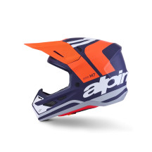 Casco S-M7 Core — Talla S, Azul mate