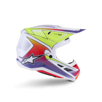 Casco S-M7 Fuse — Talla XS, Blanco