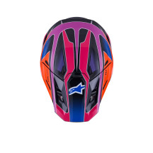 Casco S-M7 Fuse — Talla S, Azul