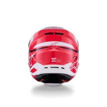 SM7 Deed Helmet — S, Red, Gloss