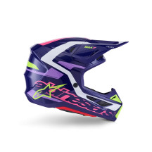 SM7 Deed Helmet — Size 2XL, Purple