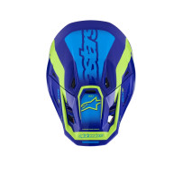 Casco S-M7 Deed — XS, azul brillo