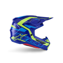 Casco S-M7 Deed — XS, azul brillo