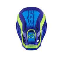 SM7 Deed Helmet — XL, Composite fiberglass shell, Gloss Black/Yellow