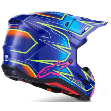 Casco S-M7 Cast — Talla S, Azul